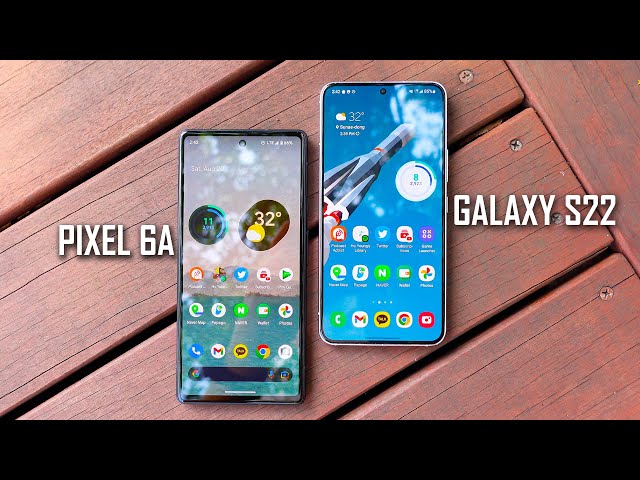 Pixel 6a vs. Galaxy S22: The Better "Small" Phone?