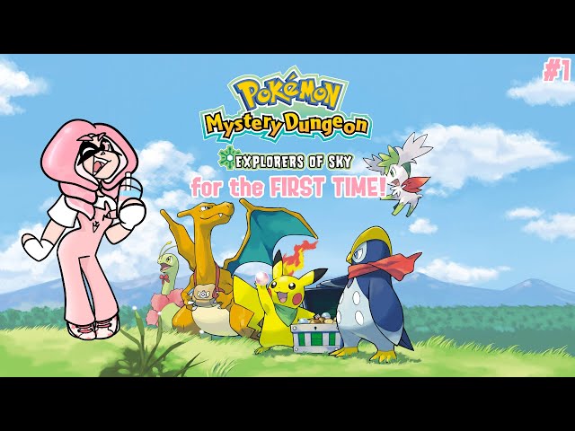 Strawberry Milk Bunny starts Pokémon Mystery Dungeon: Explorers of Sky for the FIRST TIME!!!