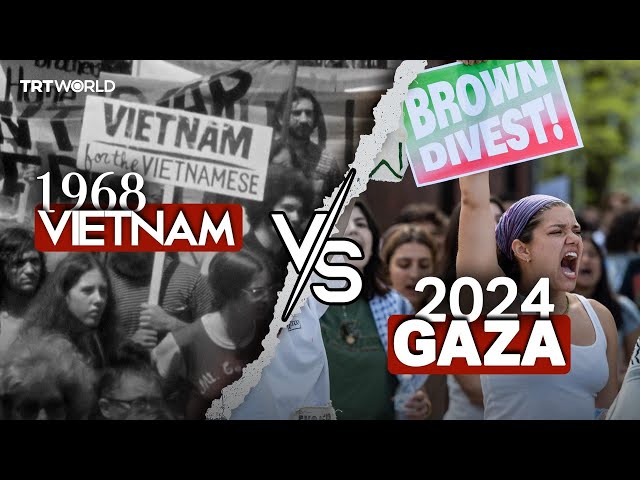 US college protests: The parallels between Gaza and Vietnam