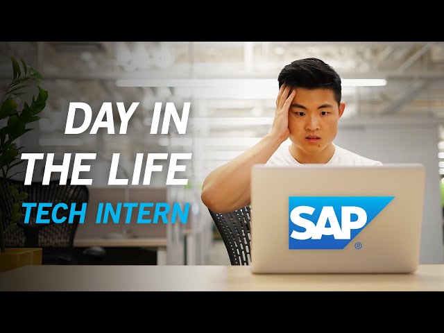 Day In The Life At The #1 Tech Internship In America - SAP