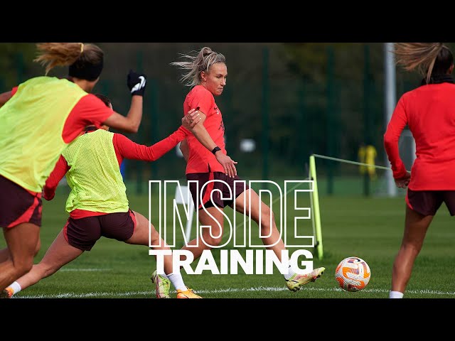 Inside Training: Possession drills and van de Sanden return | Liverpool FC Women prepare for Arsenal