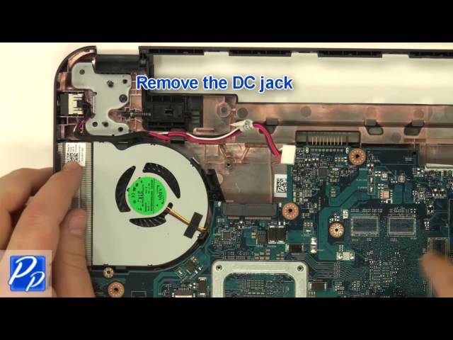 Dell Inspiron 15 (3521 / 5521) DC Jack Replacement Video Tutorial