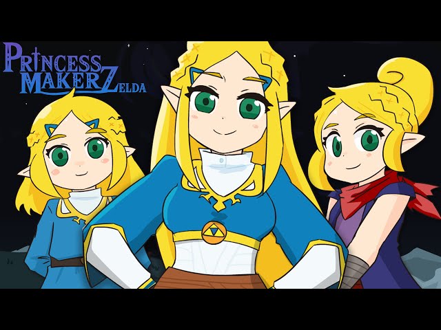 What if Zelda Became My Daughter? - Let's Raise Princess Zelda with Princess Maker!