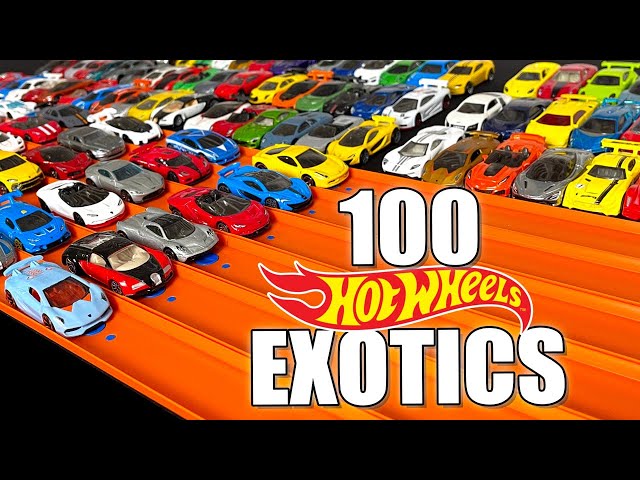 100 Hot Wheels Exotics Race Tournament