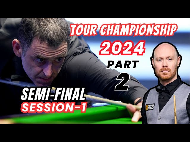 Ronnie O'Sullivan vs Gary Wilson Semifinal | Tour Championship Snooker 2024 | Session 1 - Part 2