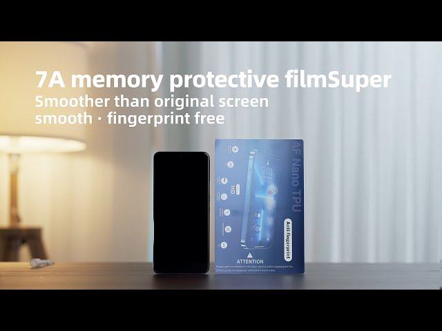Skycut 7A Flexible Memory Screen Protector: Unleash the Future of Phone Screen Experience!