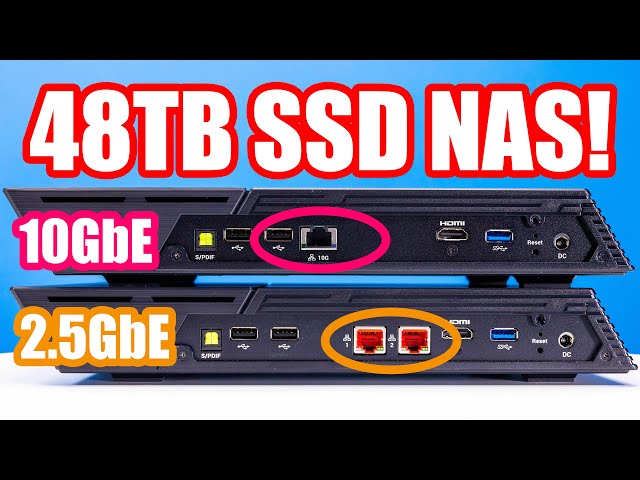 Crazy 48TB SSD NAS and Cheap 6TB Version Asustor Flashstor FS67