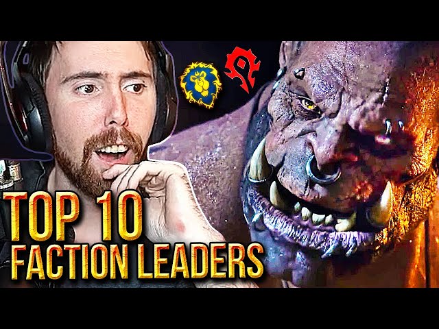 A͏s͏mongold Reacts To The "Top 10 Strongest Faction Leaders Based on Lore in WoW" | By Hirumaredx