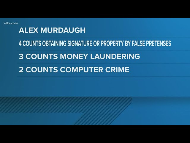 Alex Murdaugh indicted on new charges by South Carolina state grand jury
