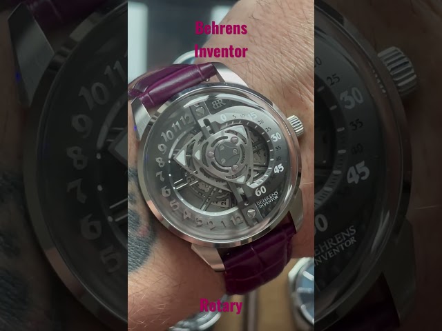 Behrens Inventor Rotary "engine" #watch