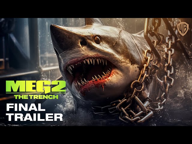 THE MEG 2: THE TRENCH – Final Trailer (2023) Warner Bros