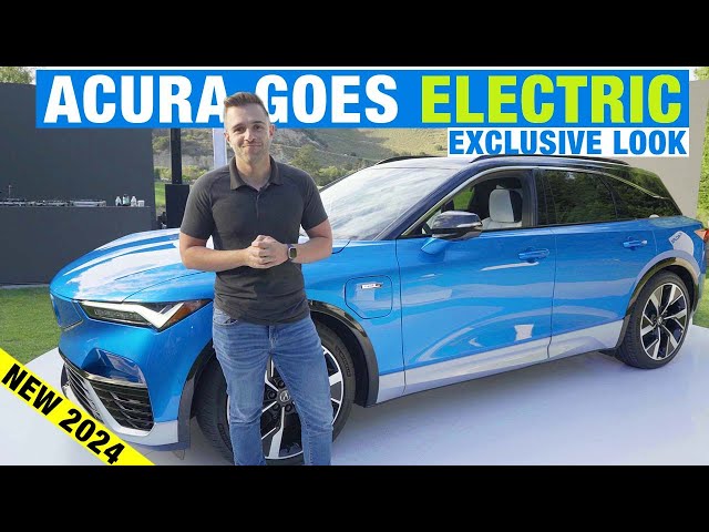 First Look: 2024 Acura ZDX Electric SUV | An Electrfiying Comeback | Interior, Performance & More!