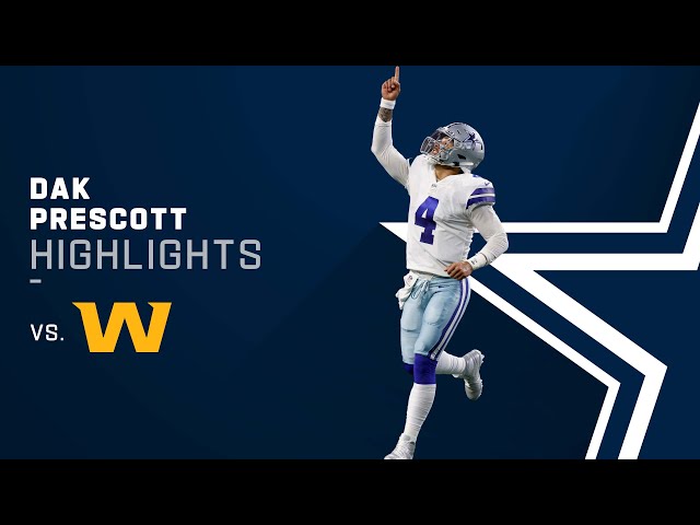 Dak Prescott Highlights from Week 16 | Dallas Cowboys