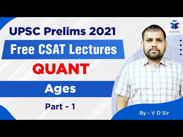 FREE Intensive CSAT Revision | UPSC Prelims 2021 | Quant Day 22