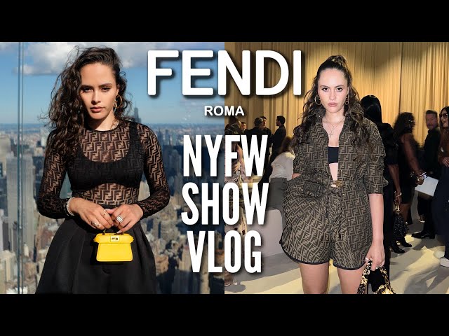 *A DREAM!* Attending a FENDI dinner and the FENDI NYFW Show!! NYC Vlog