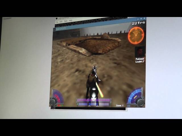 Raspberry Pi Gaming - VC4 Open Source Driver Testing with Jedi Academy
