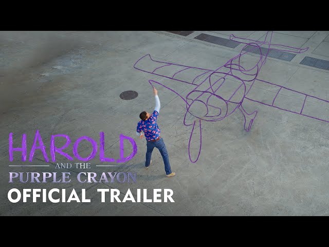 Harold And The Purple Crayon - Official Trailer - Only In Cinemas August 2