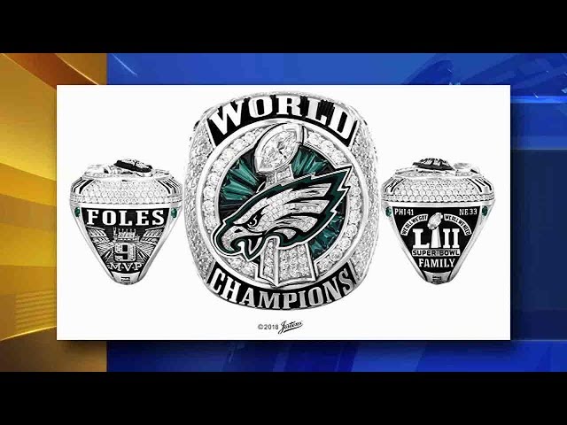 Philadelphia Eagles receive Super Bowl LII championship rings