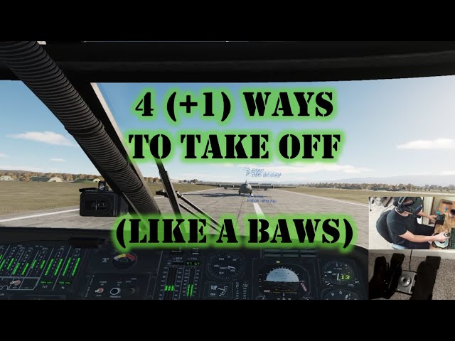 Black Hawk Instructor Pilot Takes Off Like a BOSS in VR! DCS UH60L