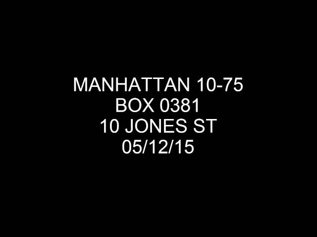 FDNY Radio: Manhattan 10-75 Box 381 05/12/15