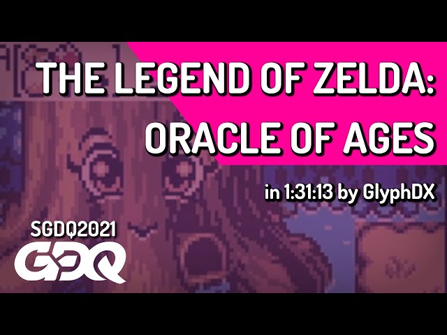 The Legend of Zelda: Oracle of Ages by GlyphDX in 1:31:13 - Summer Games Done Quick 2021 Online