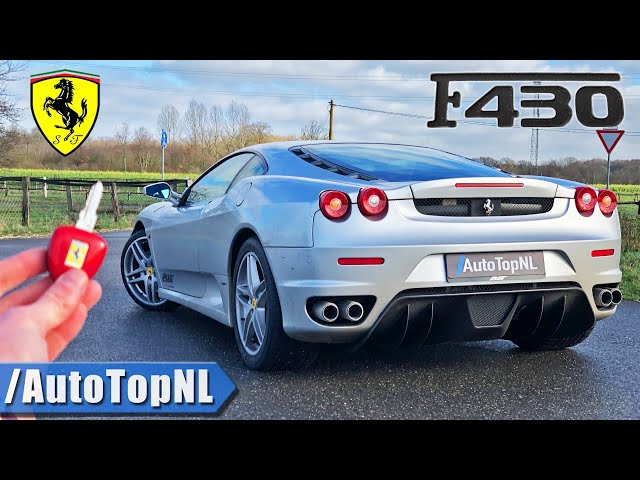 Ferrari F430 REVIEW on AUTOBAHN (NO SPEED LIMIT) & ROAD by AutoTopNL