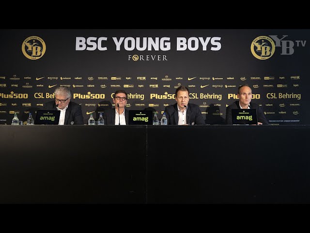 Re-Live | YB-Medienkonferenz: strategische Ausrichtung der Sportabteilung