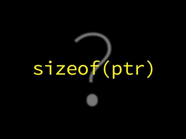 A common pitfall when using sizeof() with pointers in C.