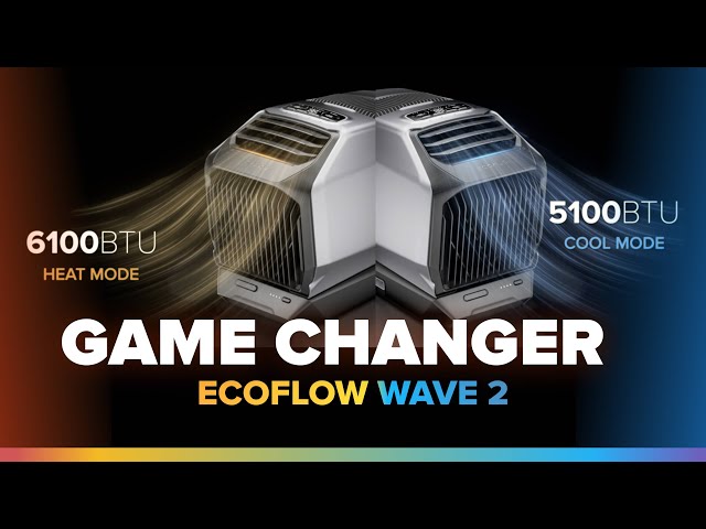 EcoFlow WAVE 2: Heater + AC in a tiny, portable package