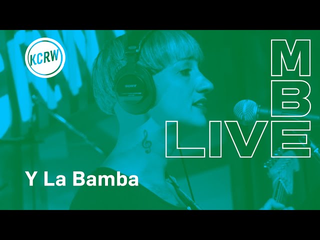 Y La Bamba performing "Se Escucha" live on KCRW