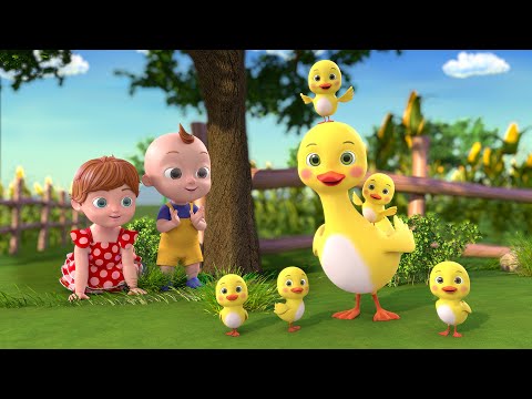Five Little Ducks Went Out One Day #nurseryrhymes #babysongs #beepbeep