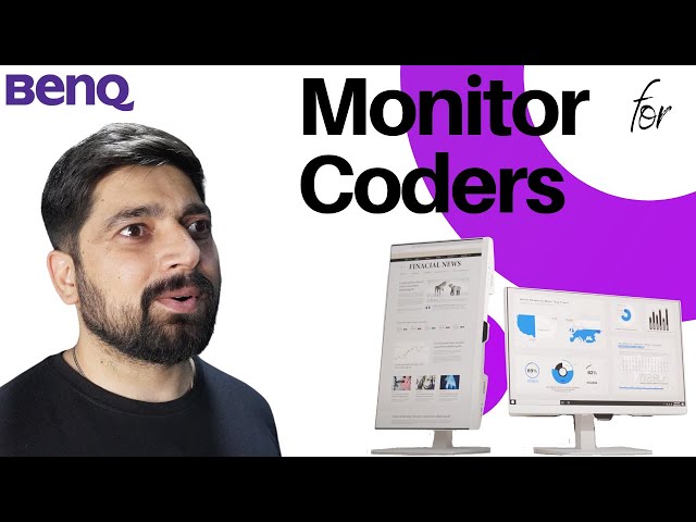 Is this the best monitor for coders? | BenQ GW3290QT | Eye-Care Programming Monitor