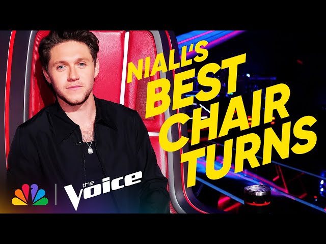 Niall Horan's Best Blind Audition Chair Turns | The Voice | NBC