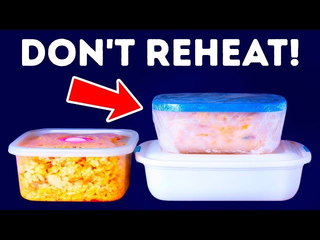 You Can't Reheat Some Foods Under Any Circumstances