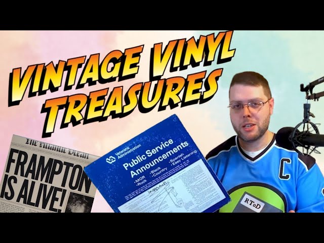 Exploring Vintage Vinyl: Rare Finds! Unusual LPs with Time Capsule PSAs, Interviews, and Radio Shows