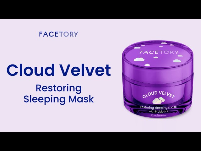 Scooping our Cloud Velvet Sleeping Mask 👀 | FaceTory