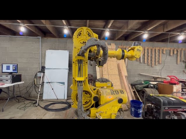 Running a 1.5 ton Industrial Robot With a Custom Open-source Controller part 1