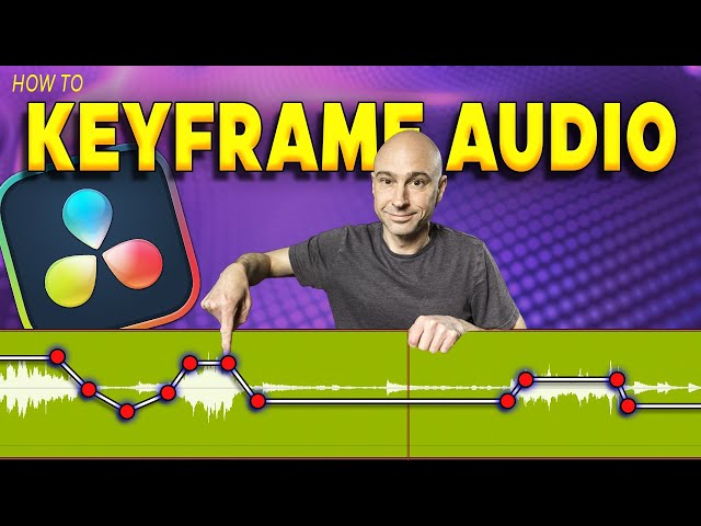 How to Keyframe Audio in DaVinci Resolve 18 | Quick Tip Tuesday!