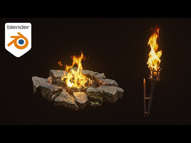 Creating FIRE in Blender in 5 MINUTES