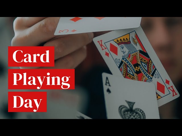 Card Playing Day Video Template (Editable)