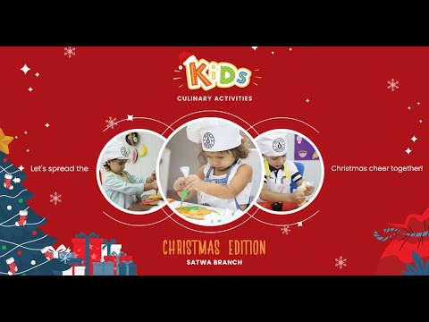 Christmas Special | Kids Culinary Classes | French Bakery