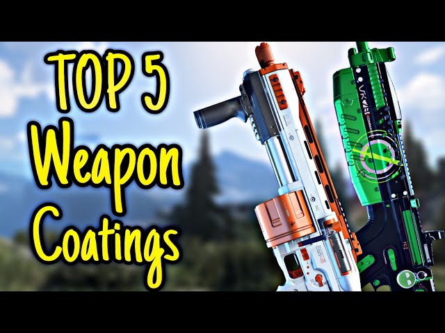 Top 5 Weapon Coatings - Halo Infinite
