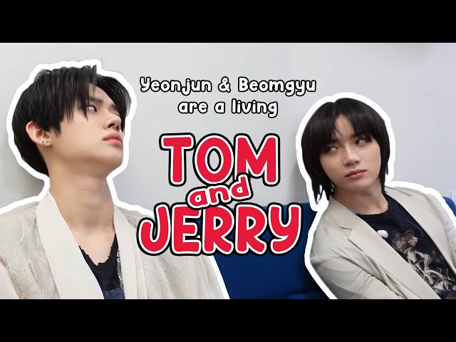 Yeonjun & Beomgyu are a living Tom and Jerry pt. 1