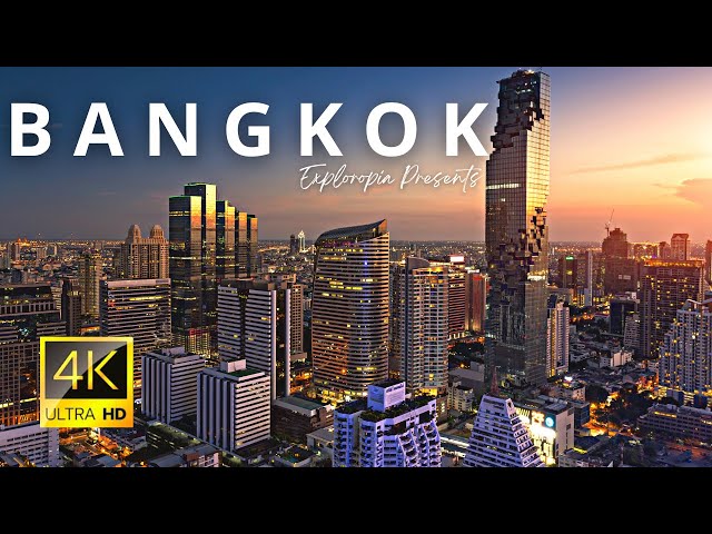 Bangkok, Thailand 🇹🇭 in 4K ULTRA HD 60FPS by Drone