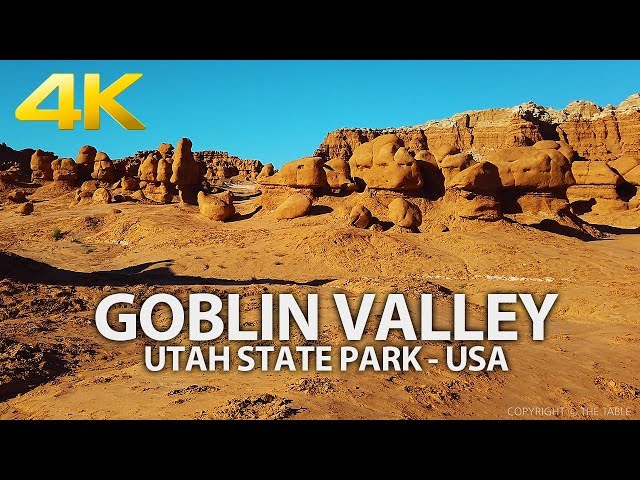 GOBLIN VALLEY STATE PARK - Utah, USA, Travel, 4K Ultra HD