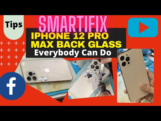iPhone 12 Pro Max Back Glass Replacement | Awesome Restoration iPhone 12 Pro Max