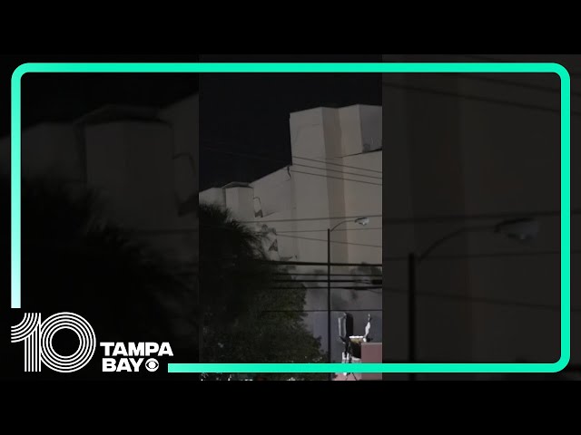 #Florida hotel in #Tampa demolished overnight. #10tampabay #localnews