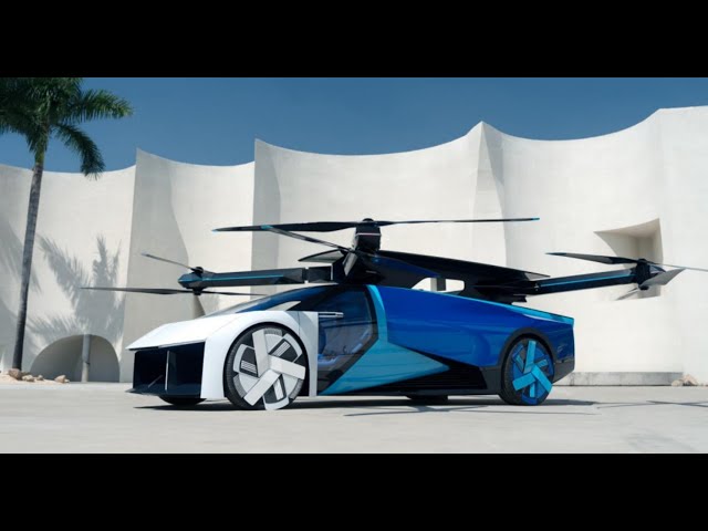 Xpeng Flying Car coming soon سيارة طائرة قريبا في الأسواق