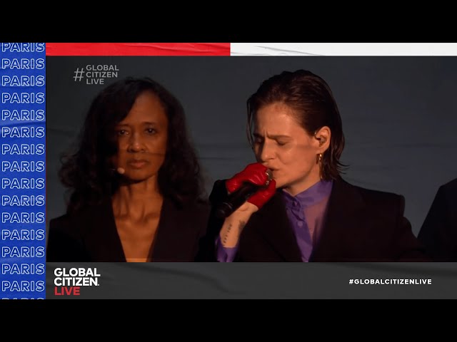 Christine and the Queens Performs 'People I've Been Sad' Live in Paris  | Global Citizen Live
