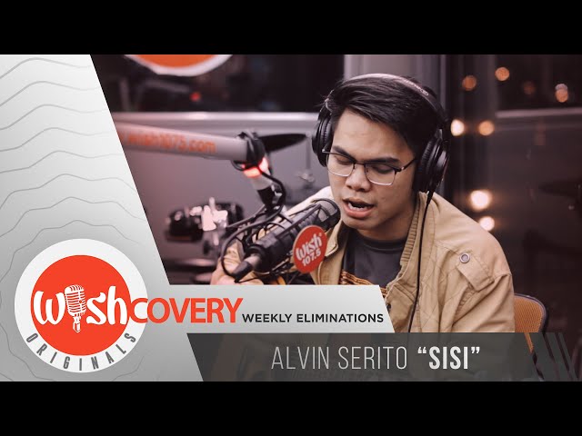 Alvin Serito performs "Sisi" LIVE on Wish 107.5 Bus